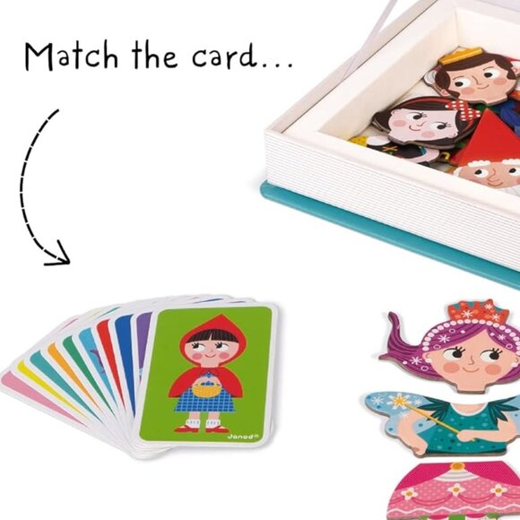 New Sealed Janod Magneti’Book Fairytales • 3 to 8 Years - Picture 6 of 16